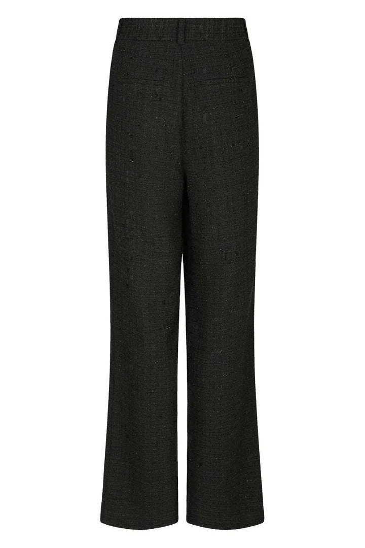 Neo Noir Emmett Bouclé-Hose – Schwarz