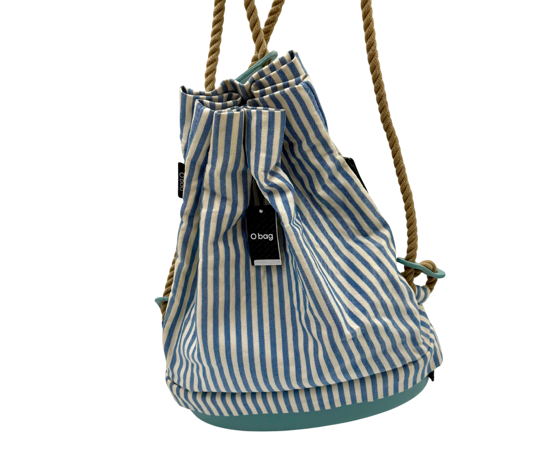 O bag Beach-Tasche – marineblau gestreift