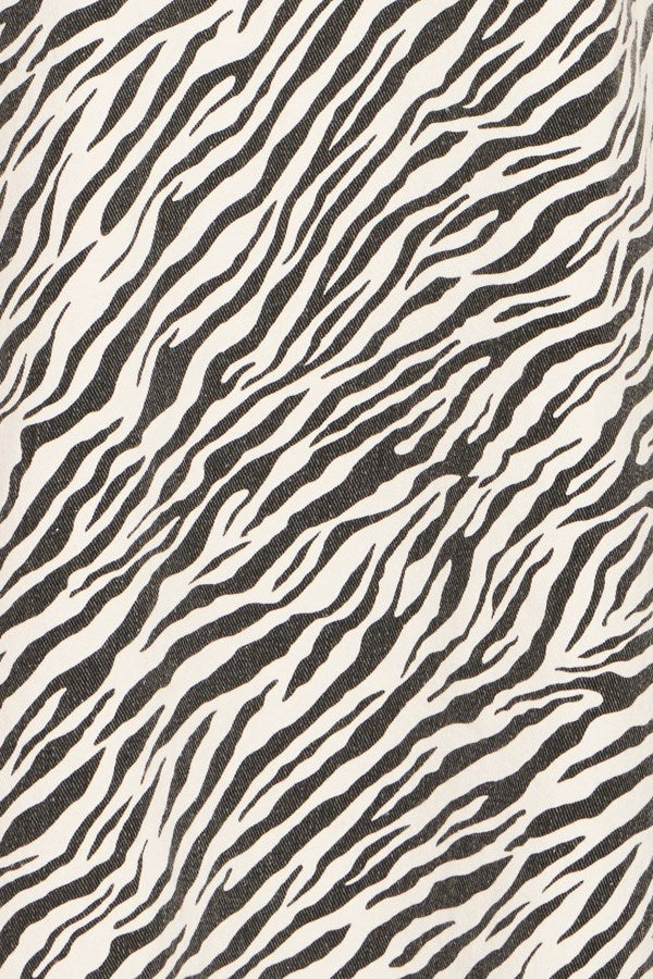 ICHI IXZEBRA Kleid - Zebramuster