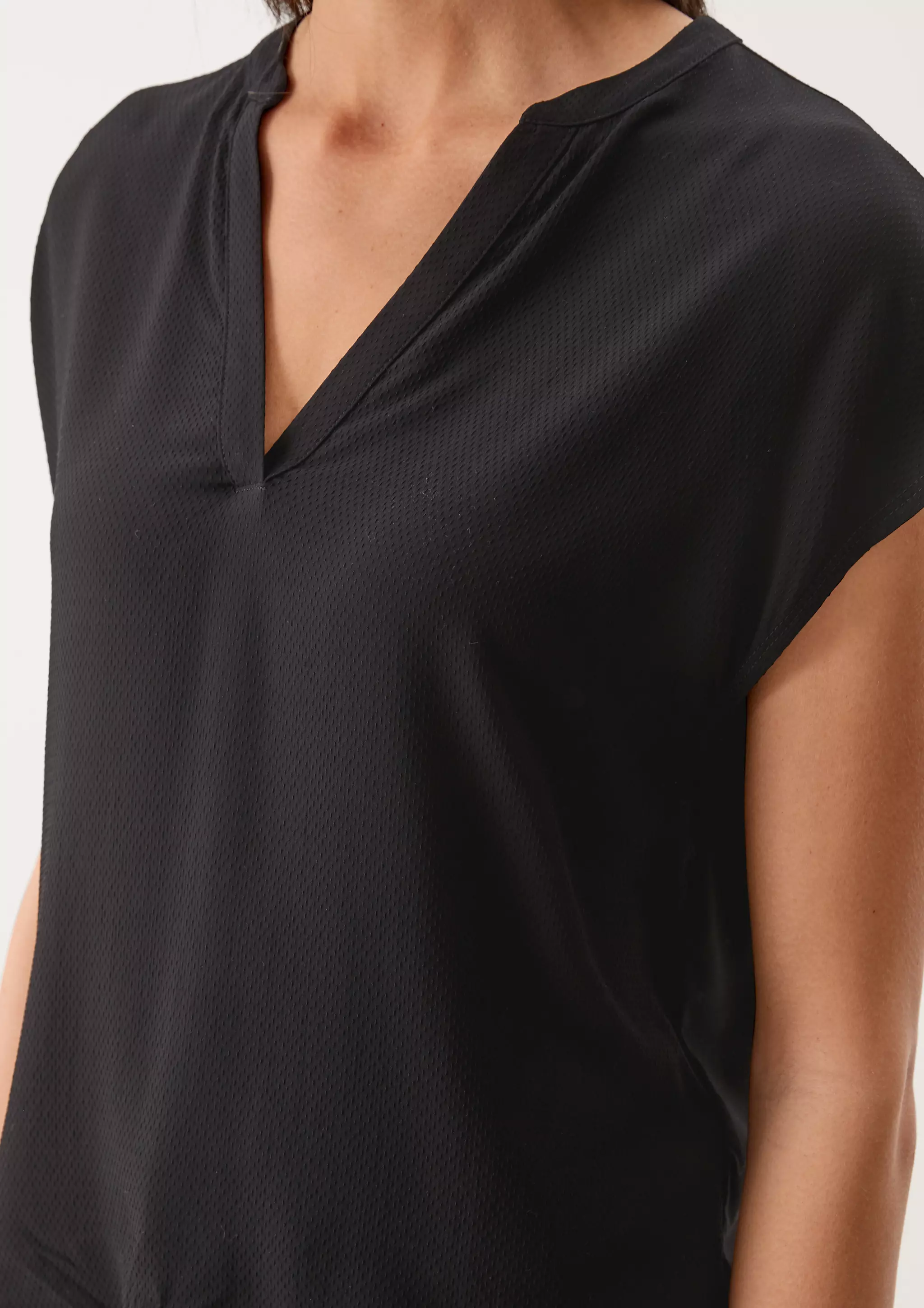 s.Oliver Viskose-Hemdmaterialmischung