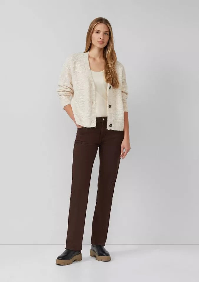 s.Oliver Schimmerndes geripptes Tanktop