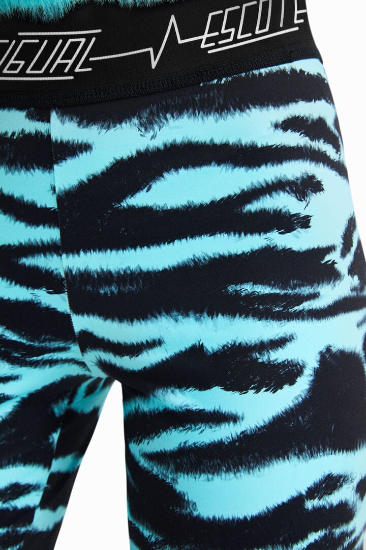 Desigual gemusterte Leggings/Strumpfhose – 2-in-1