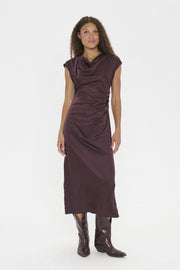 Saint Tropez ZidtSZ Kleid mit kurzen Ärmeln - Fudge