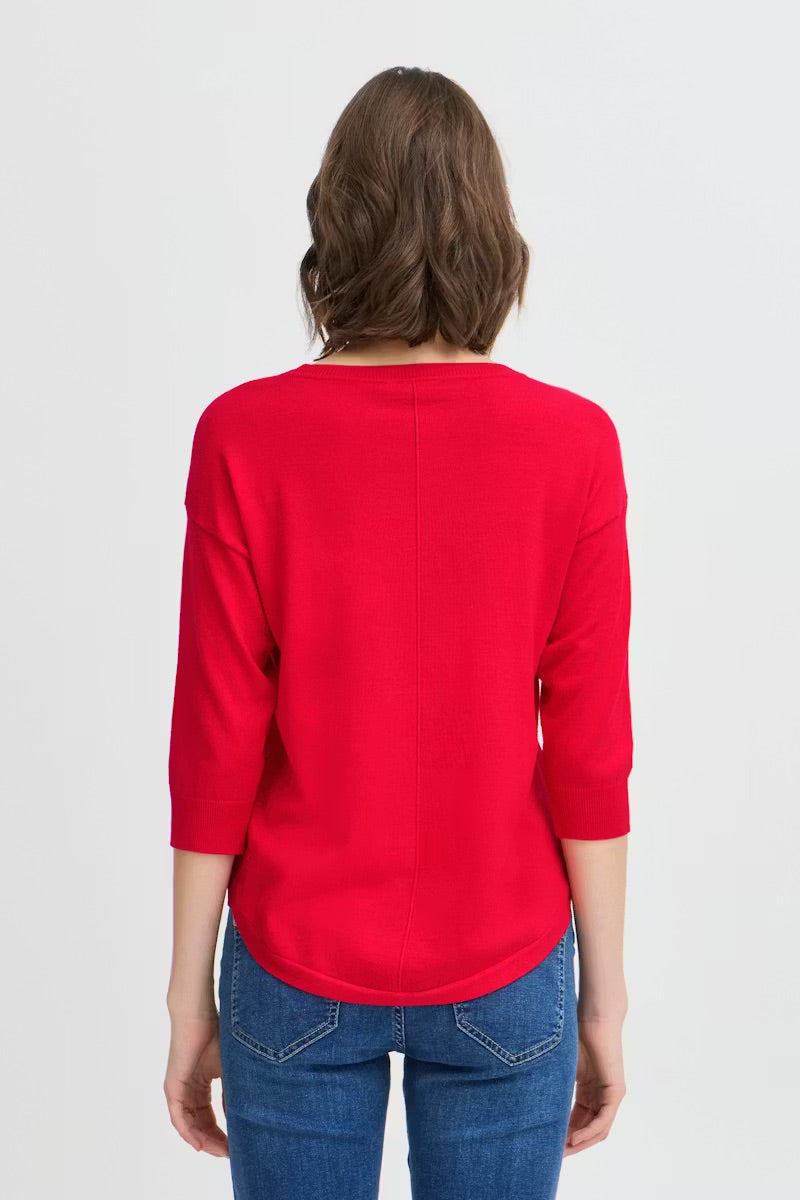 Fransa FRZUBASIC 114 Pullover - Zartrosa
