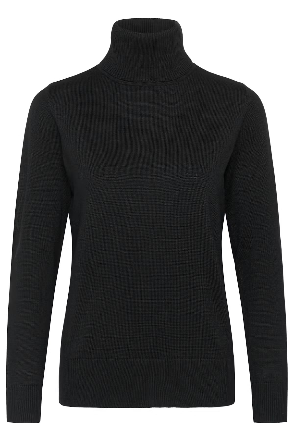 Saint Tropez MilaSZ Rollkragenpullover - Schwarz