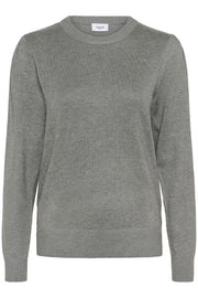 Saint Tropez MilaSZ Pullover - Nebelgrau meliert