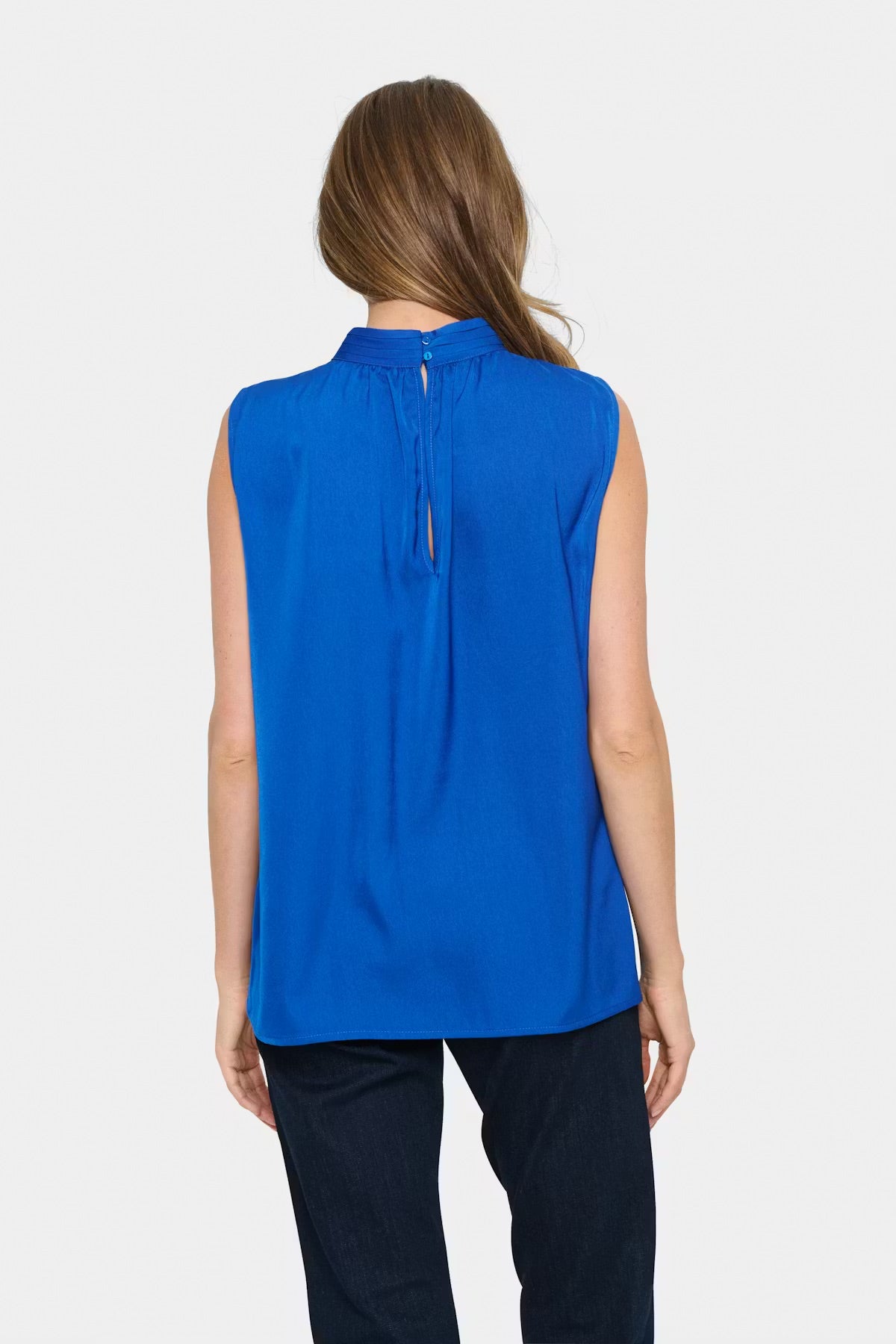 Saint Tropez AileenSZ Bluse Surfblau