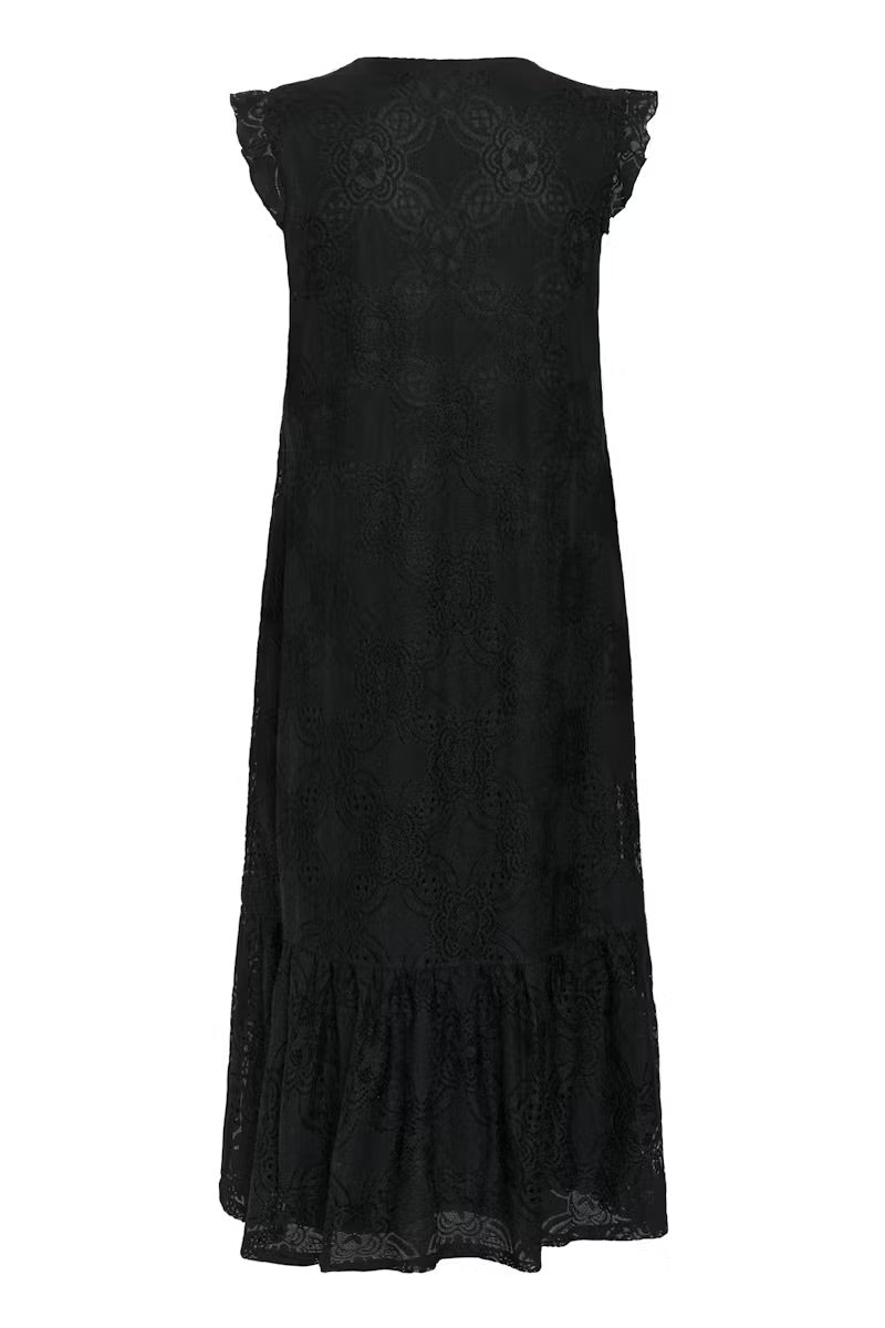 Culture CUsigla Spitzenkleid - Schwarz