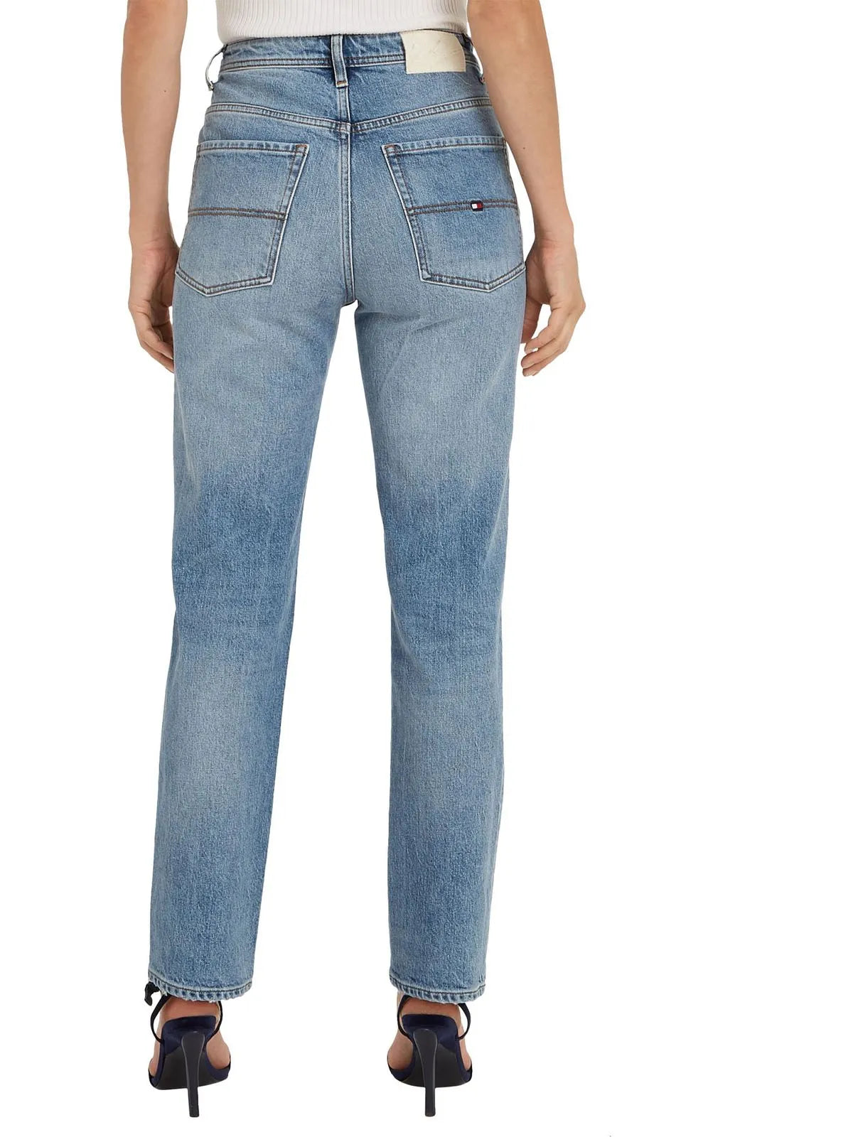 Tommy Hilfiger x Shawn Mendes High-Rise Straight Ankle Jeans