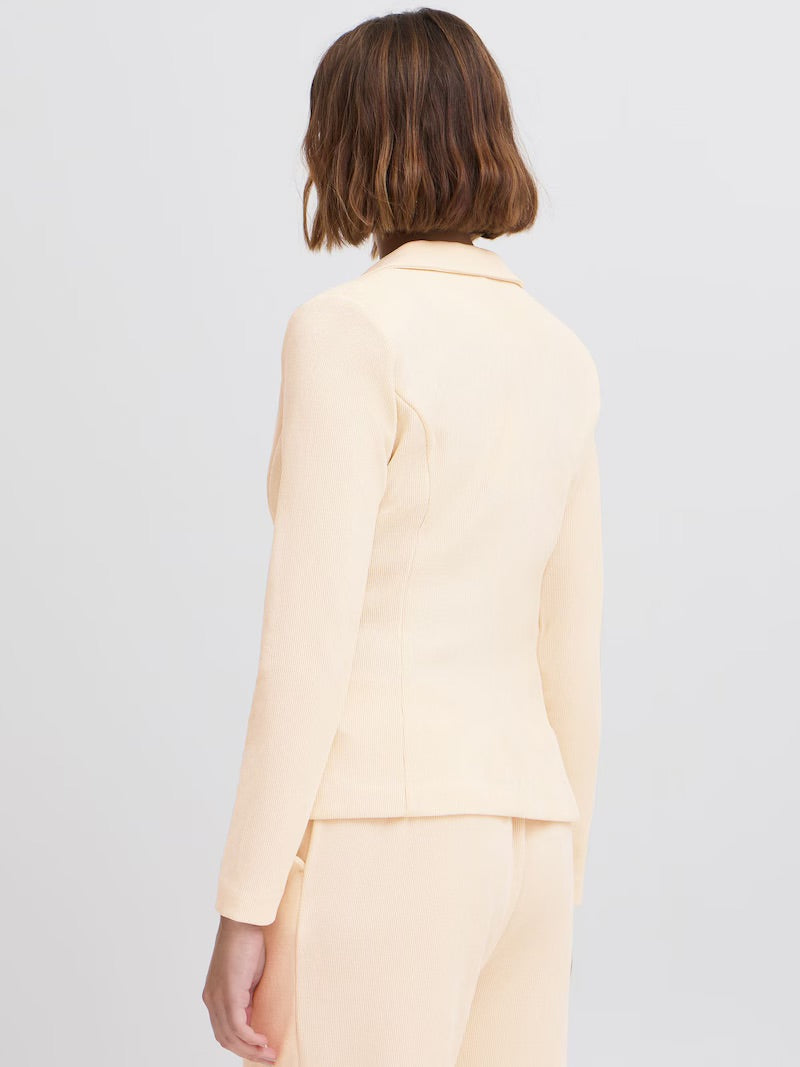 ICHI Blazer 'KATE CORDUROY' in Elfenbein