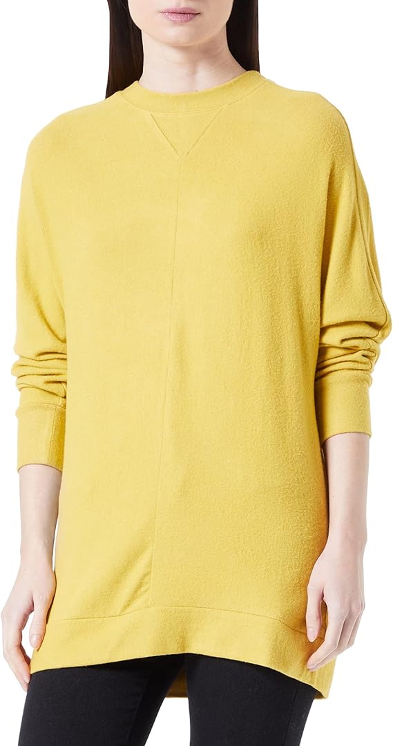 s.Oliver Oversized Longline Sweater - Schwarz