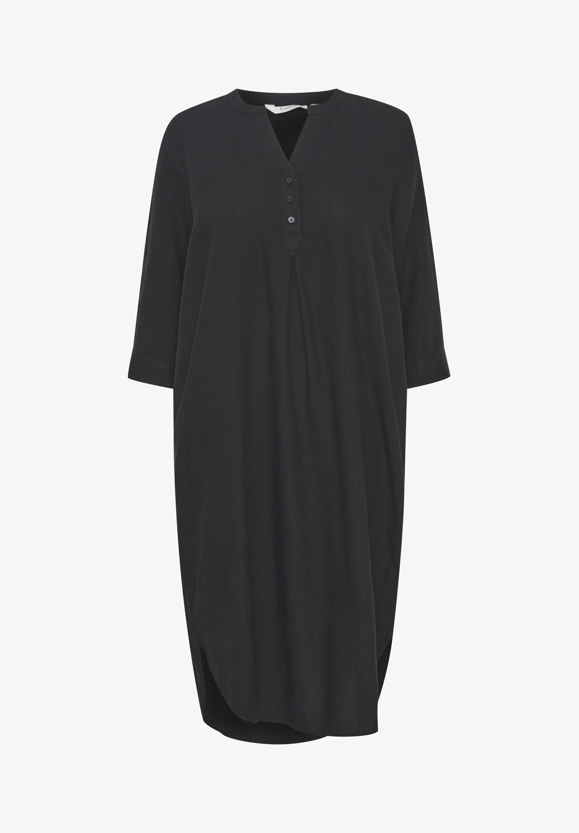 b.young BYFalakka - Hemdkleid - schwarz