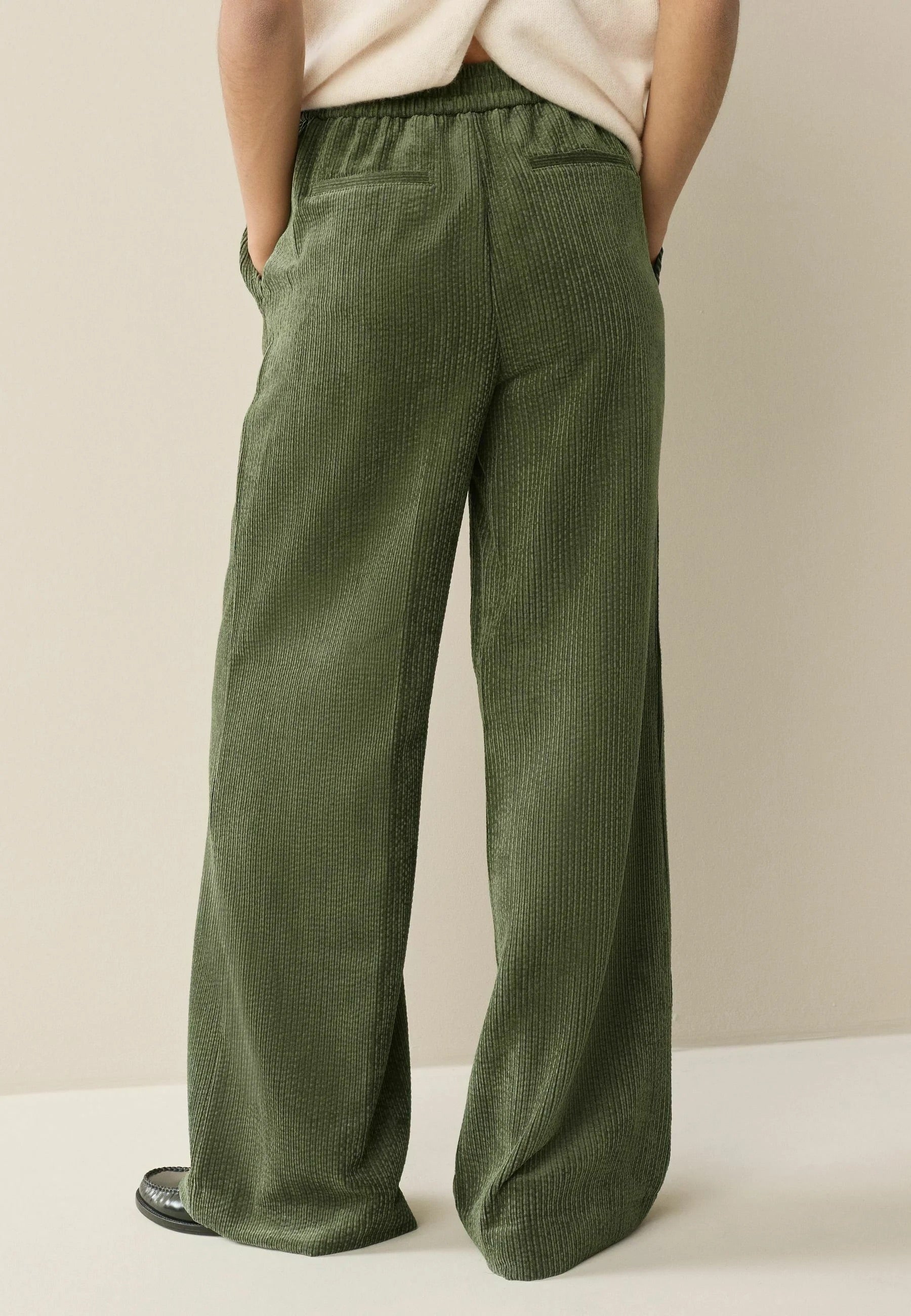 Sorbet WIDE SOFT Cordhose - Olivgrün
