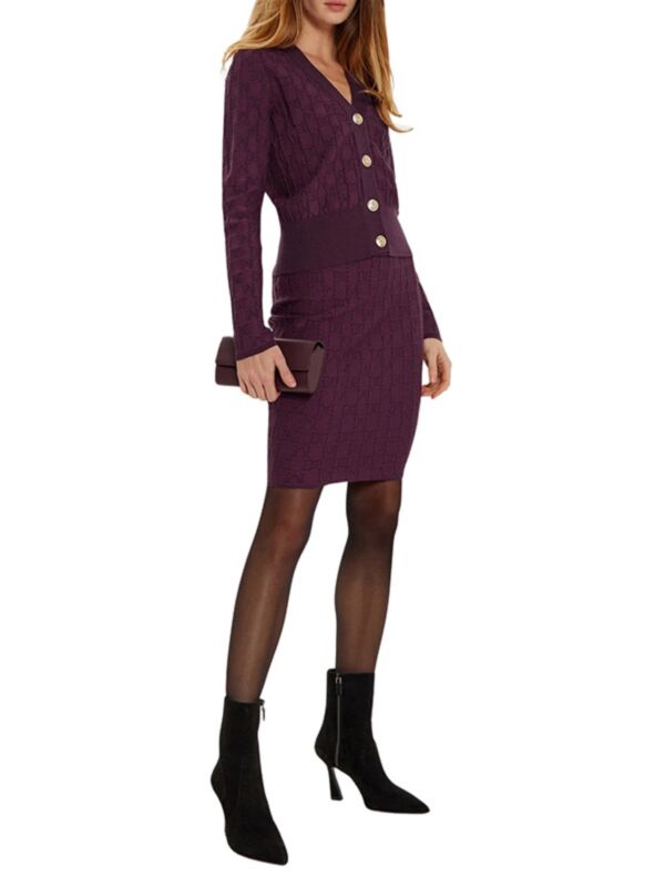 Marciano by GUESS Bleistiftrock – Bordeaux, Slim Fit