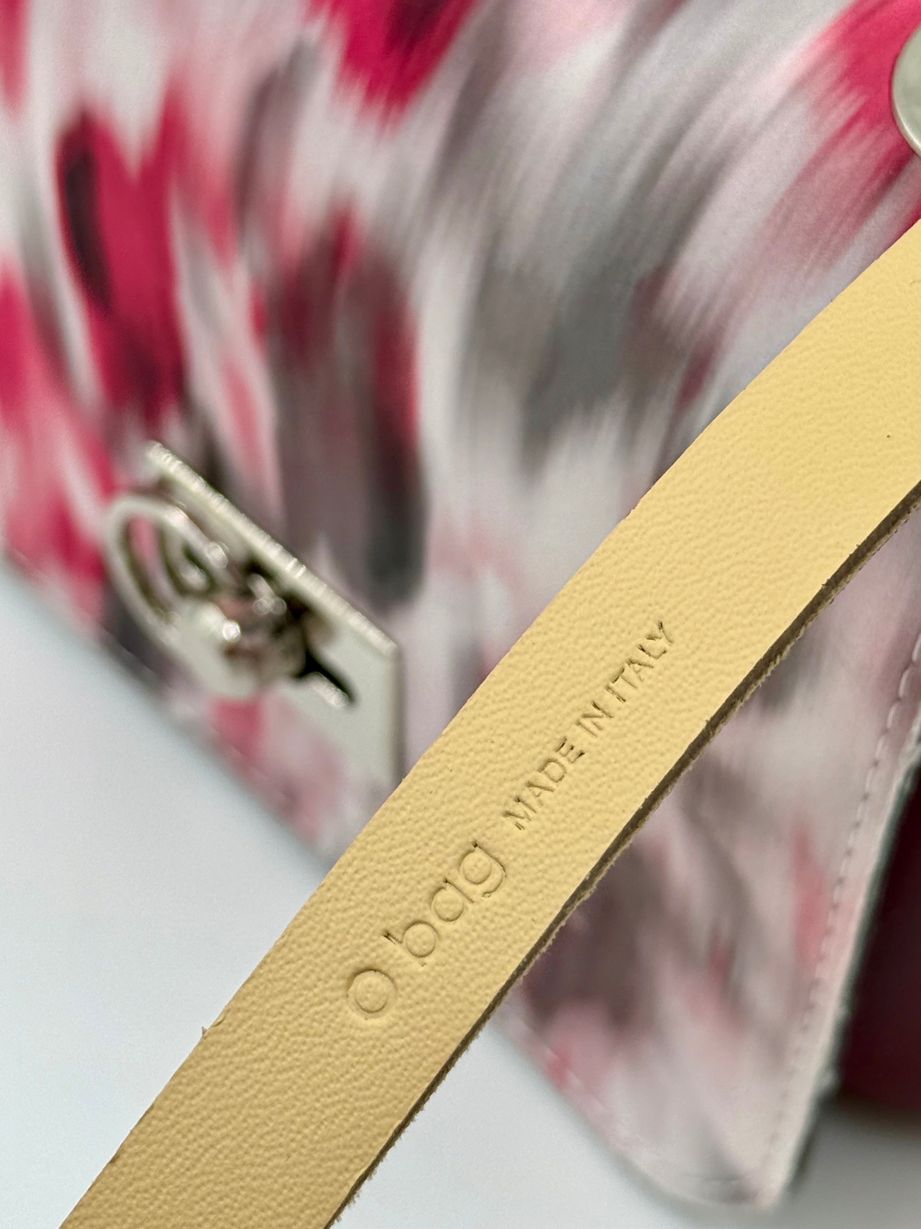 Obag, O Pocket – bordó táskatest, vállpánttal, márványos fedlappal