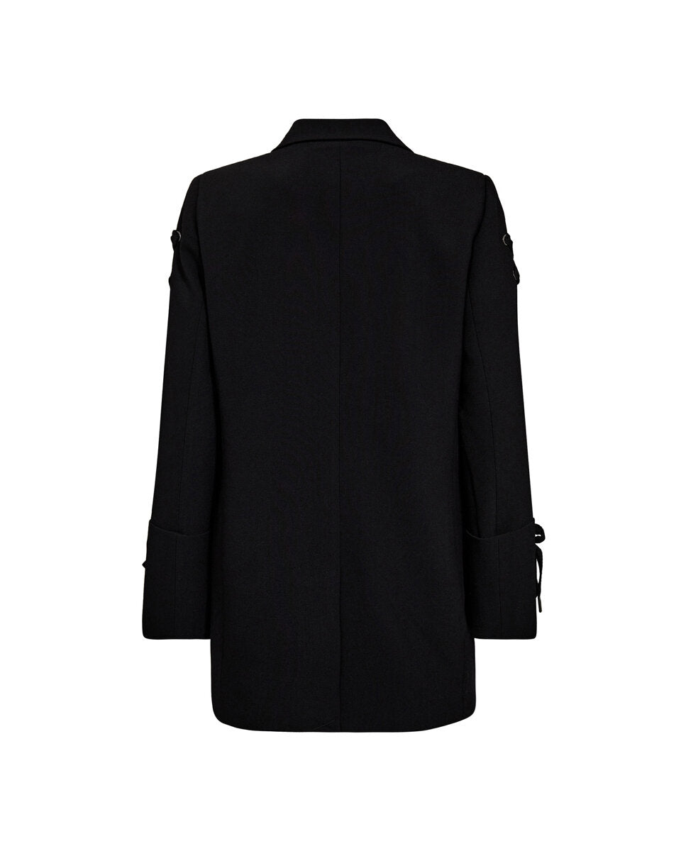 Co'couture Vola CC Blazer mit Ösendetails – Schwarz