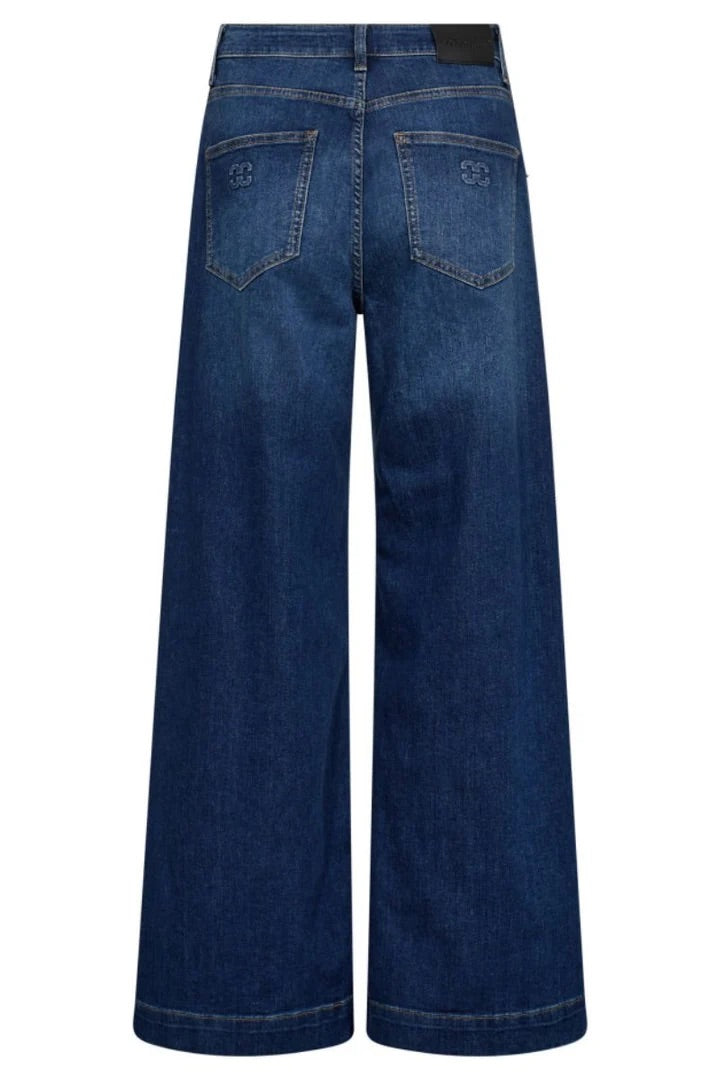 Co'couture Tyler CC Wide-Leg-Jeans – Denimblau