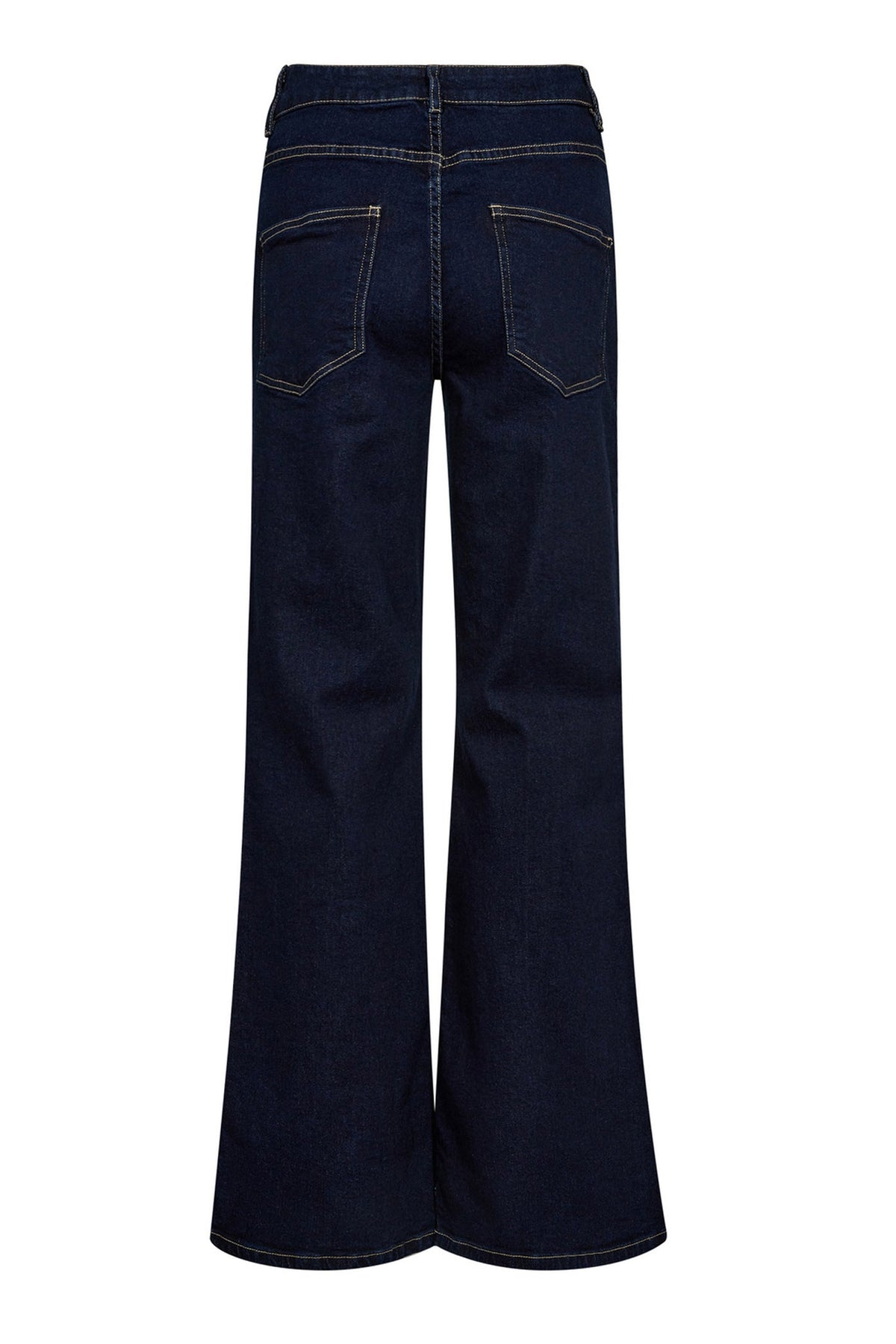 Co'couture Theo CC Wide-Leg-Jeans – dunkler Denim