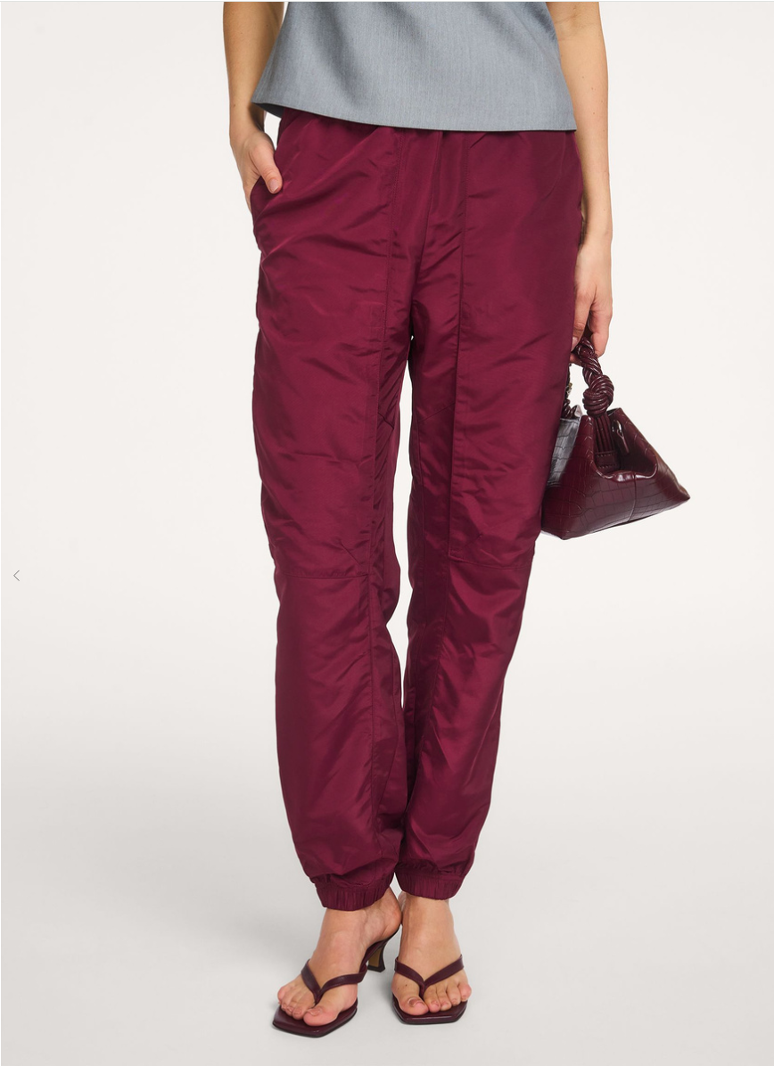 Co'couture Trice Tech-Jogginghose – Burgund