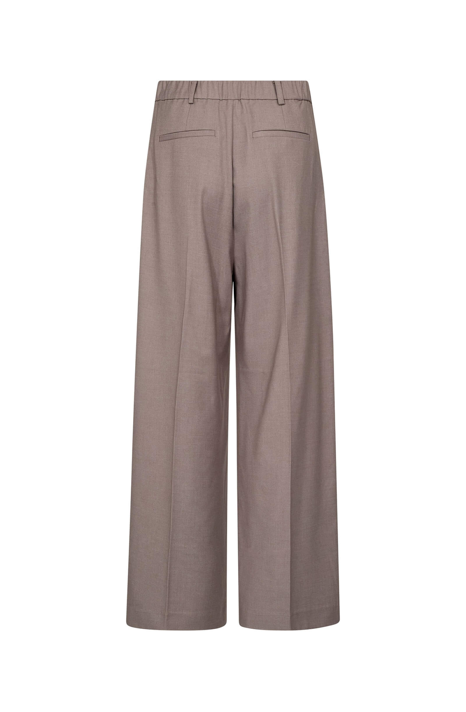 Co'couture Matty Wide-Leg-Hose mit Wellennaht – Mauve