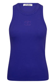 Co'couture Sahara CC besticktes Tanktop – Blau