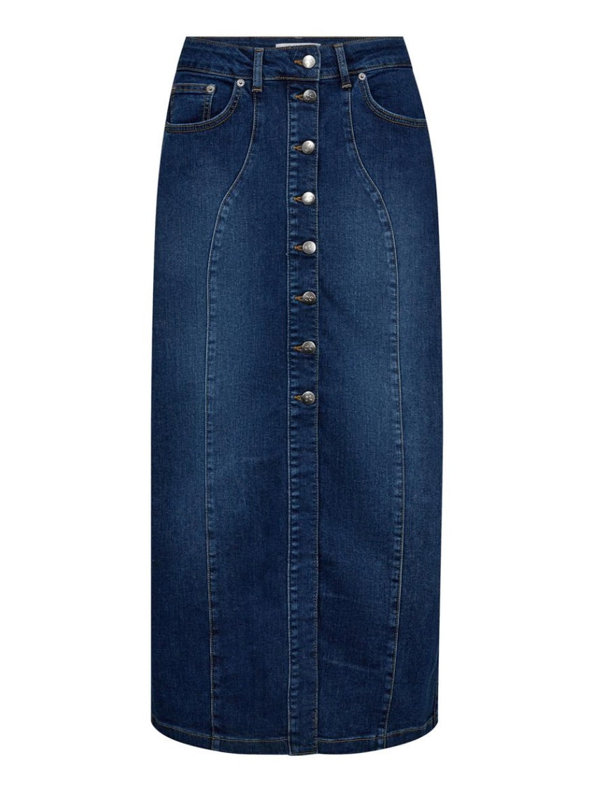 Co'couture Tyler Jeans-Midirock – Denimblau