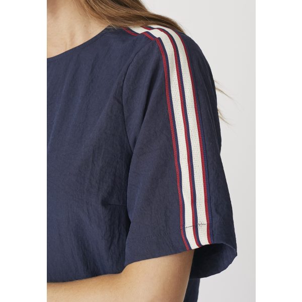 Co'couture Mingus CC Bluse SS – Navy