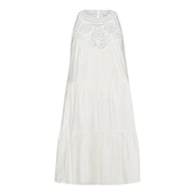 Co'couture Hera CC kurzes Spitzenkleid – Off-White