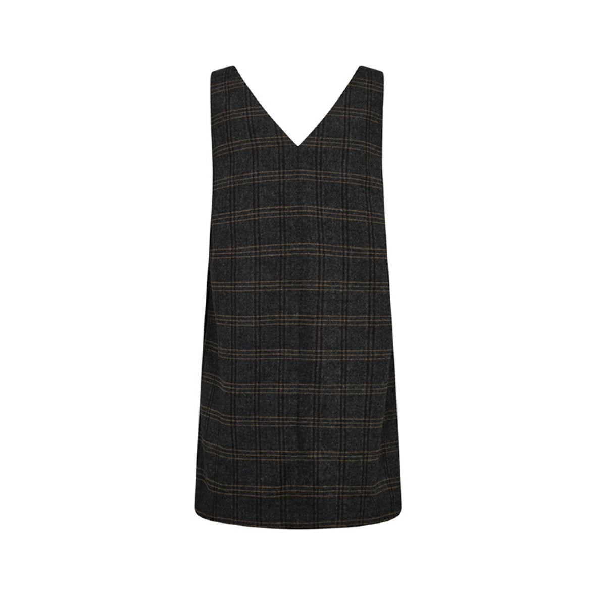 Co'couture Valerie Spencerkleid – Dunkles Karomuster