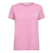 Co'couture Petite CC Logo-T-Shirt – Zuckerwattenrosa