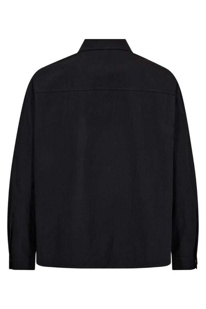 Co'couture Acasia CC Langarmhemd – Schwarz