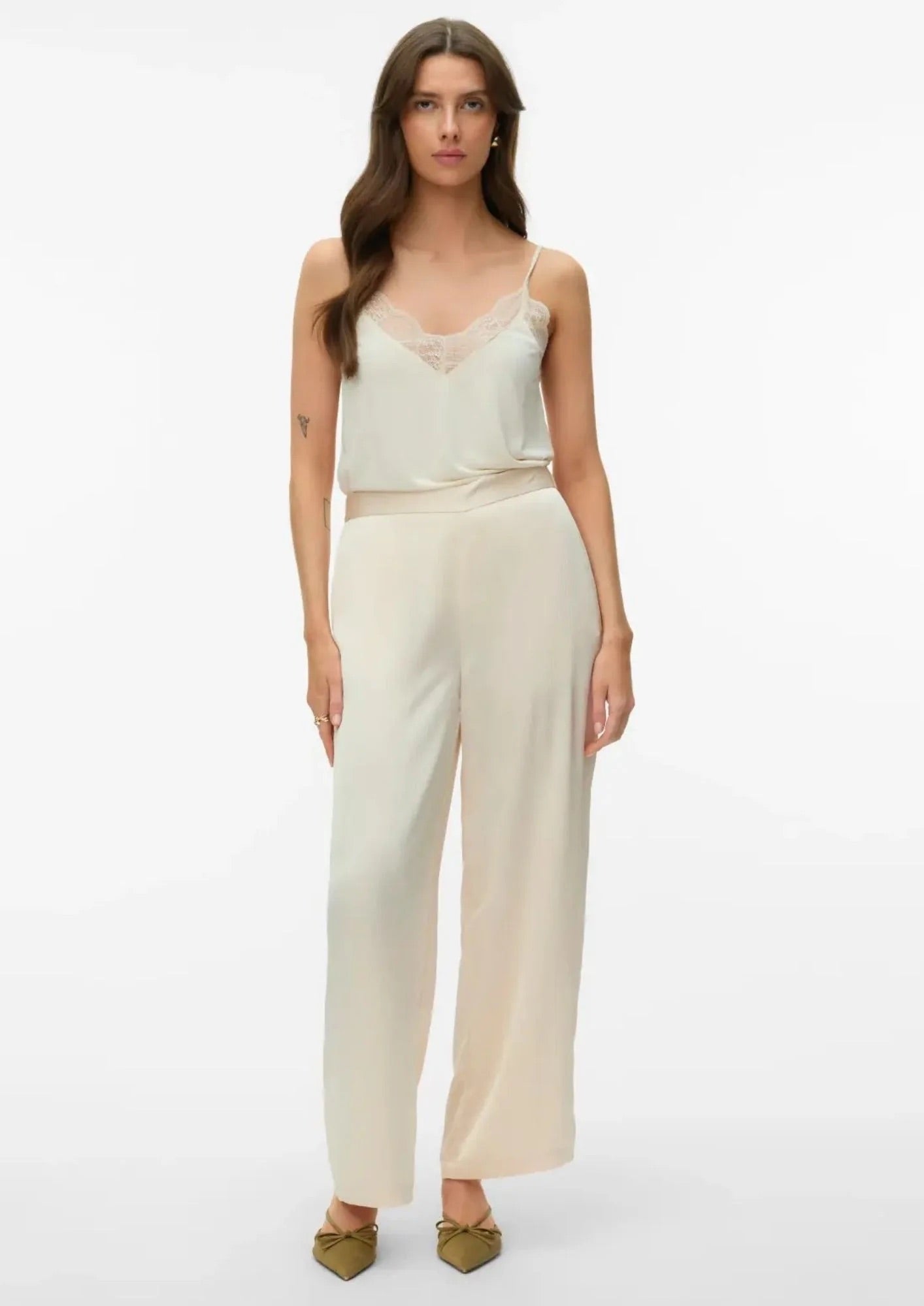 Vero Moda VMKAREN Spitzen-Cami-Top