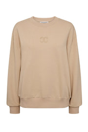Co'couture Tenna CC Sweatshirt – Cremeweiß