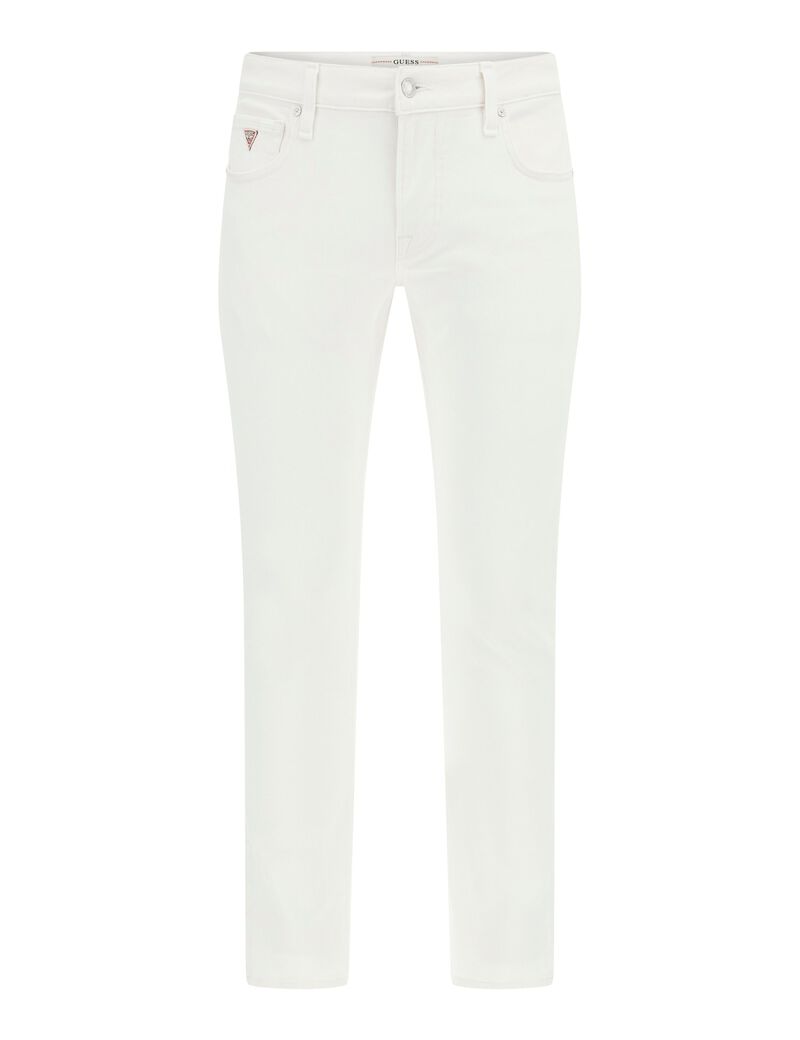 Guess Boston Low-Rise Skinny Jeans – Weiß