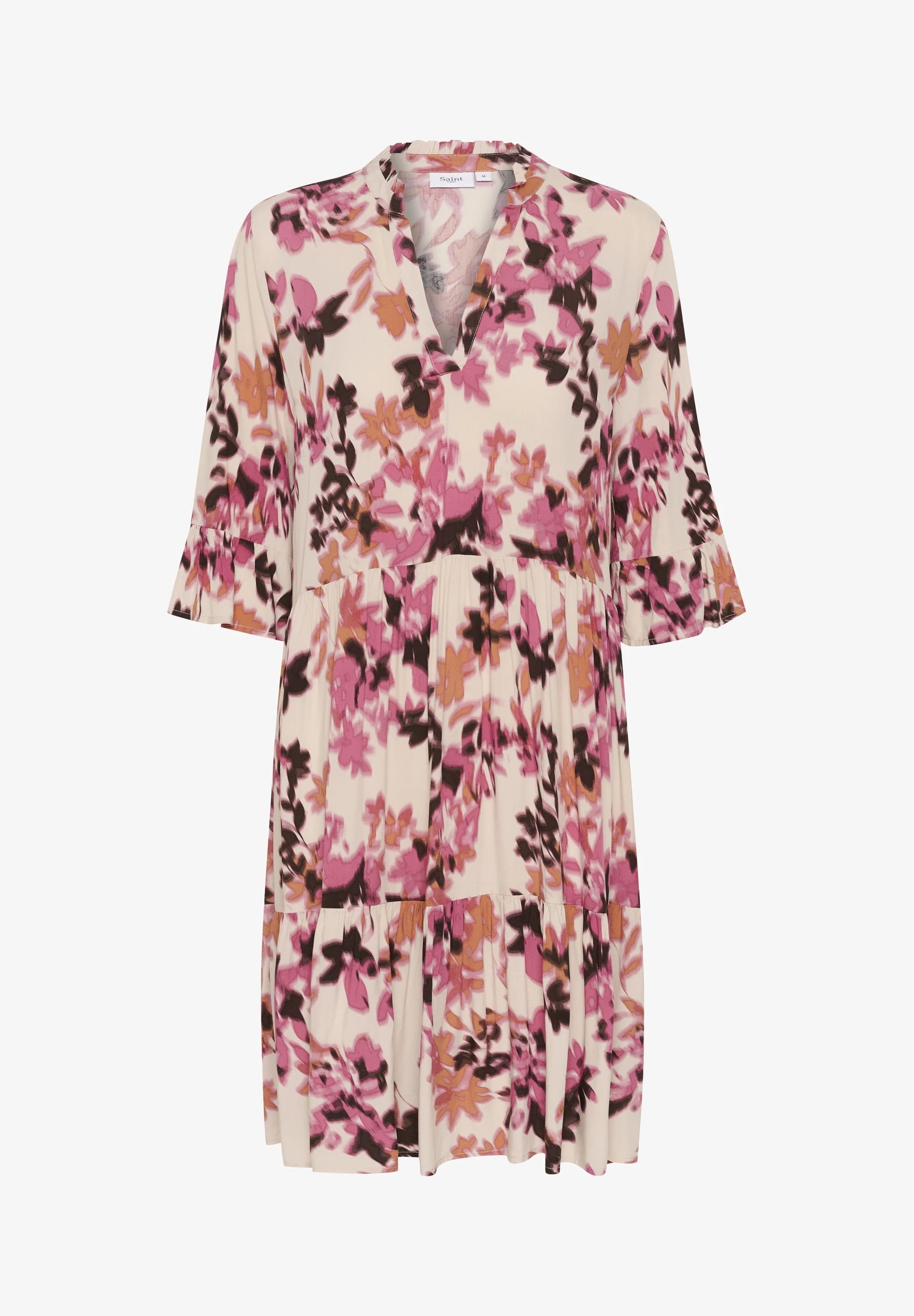 Stufenkleid Saint Tropez - Grau Chateau Blooms