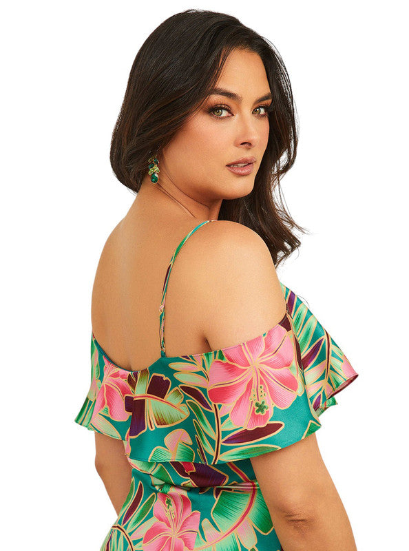 Marciano by GUESS Paradiso Wickel-Midikleid