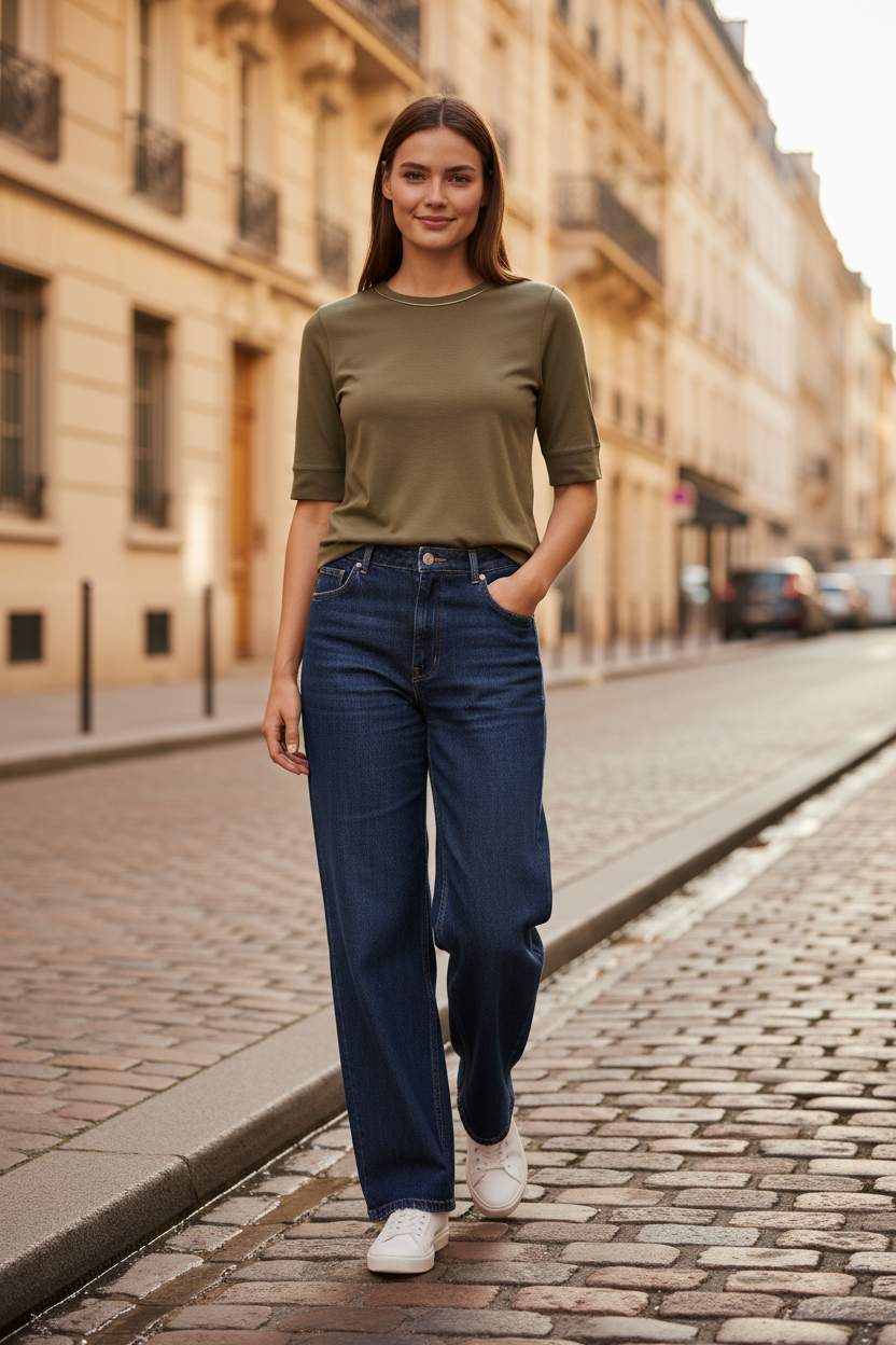 Co'couture Army Tee – Párizsi Straße