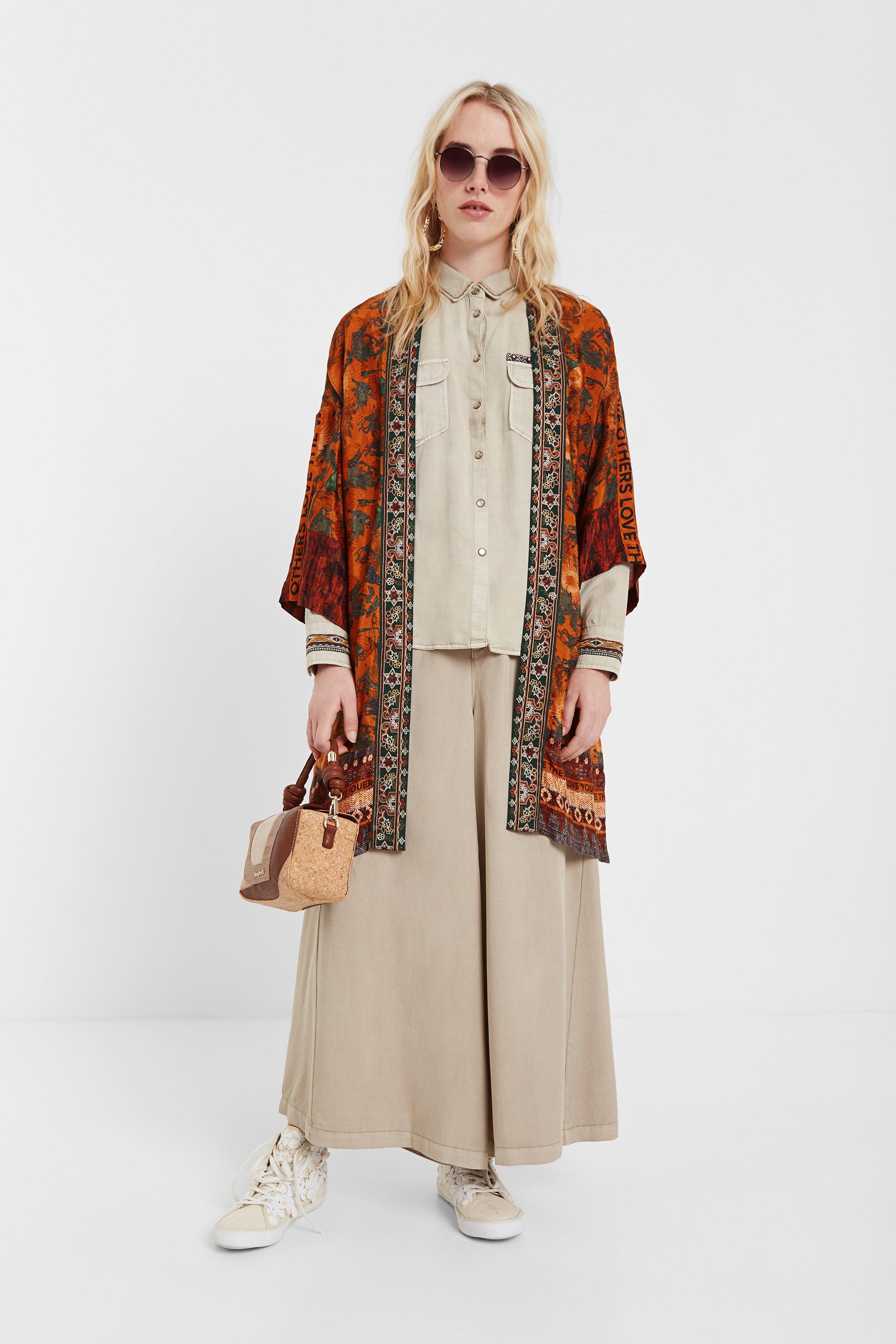 Desigual SABANA afrikanischer Kimono