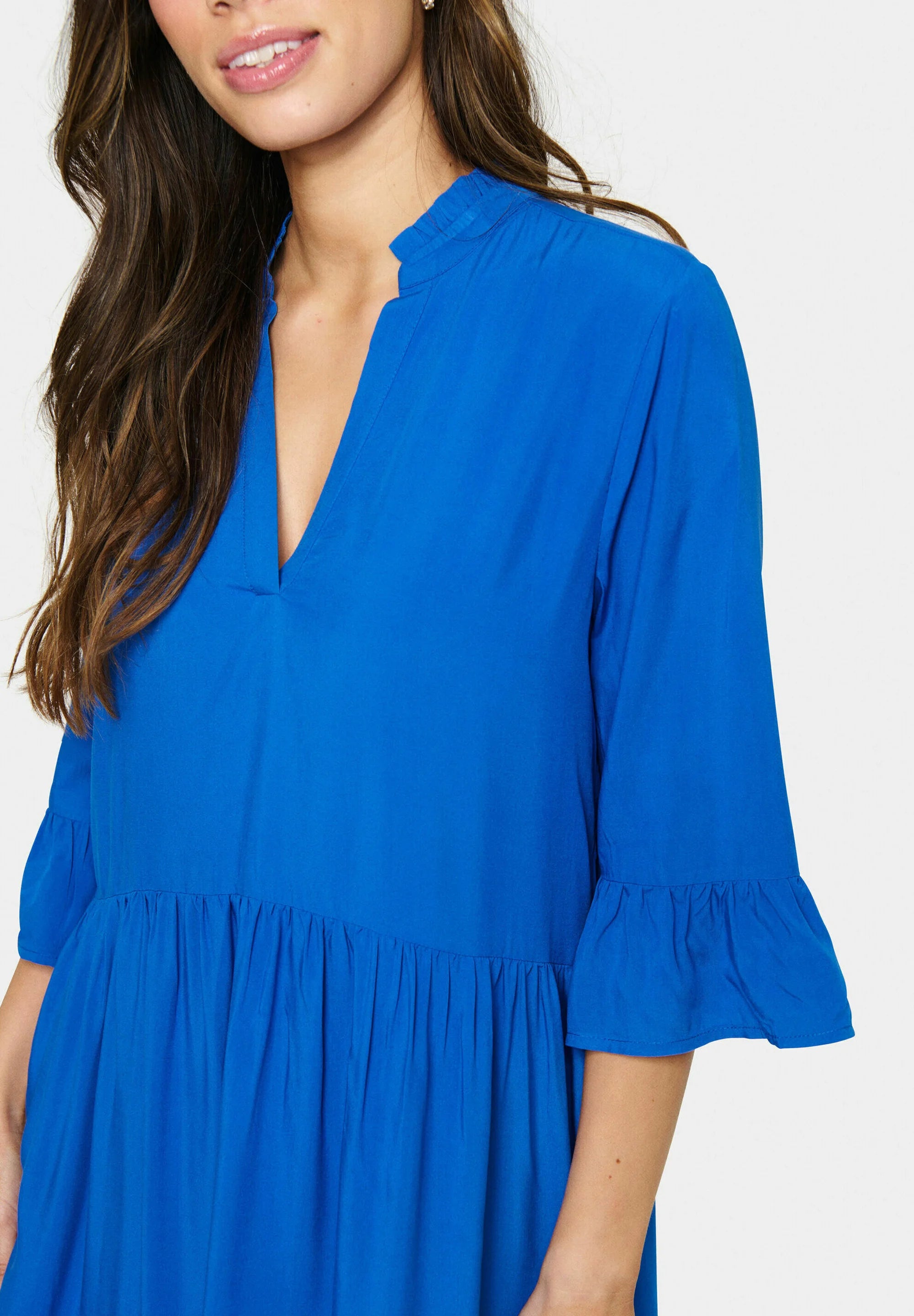 Saint-Tropez-Tageskleid – Blauer Iolith