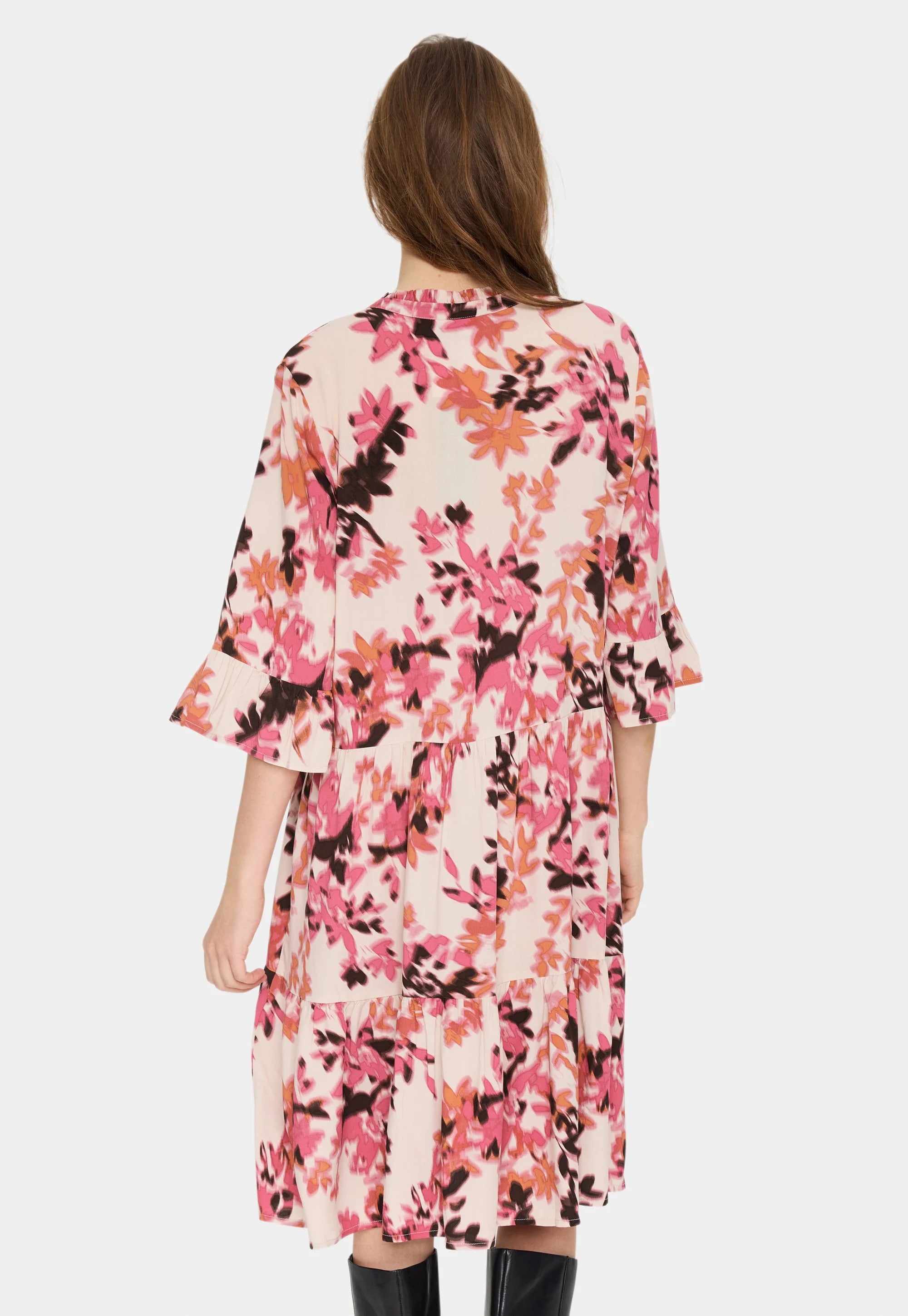 Stufenkleid Saint Tropez - Grau Chateau Blooms