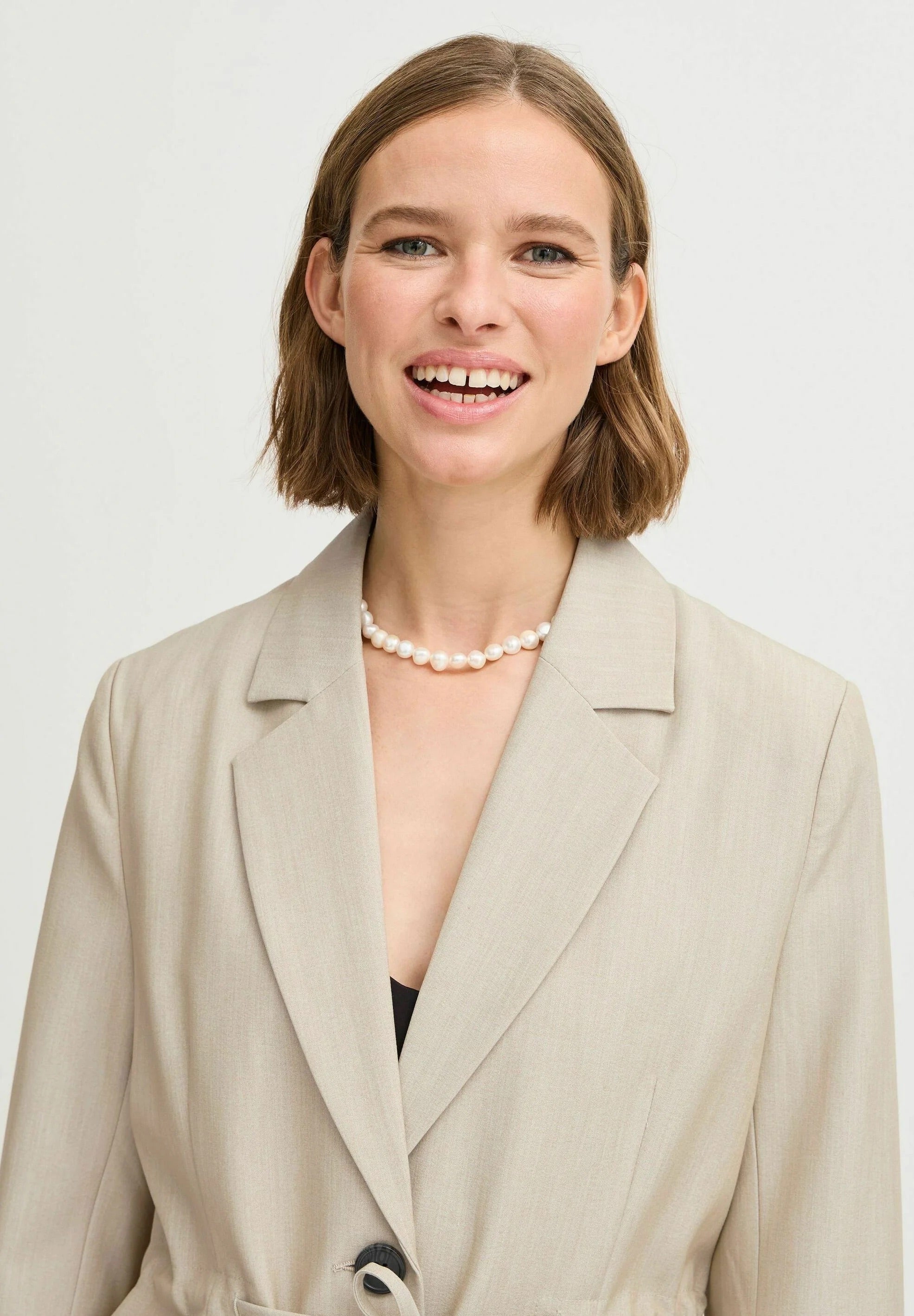 b.young BYDANTA STRING - Blazer - humus