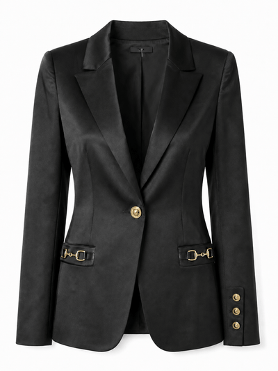 Marciano by Guess Blazer mit Satin-Finish – Schwarz