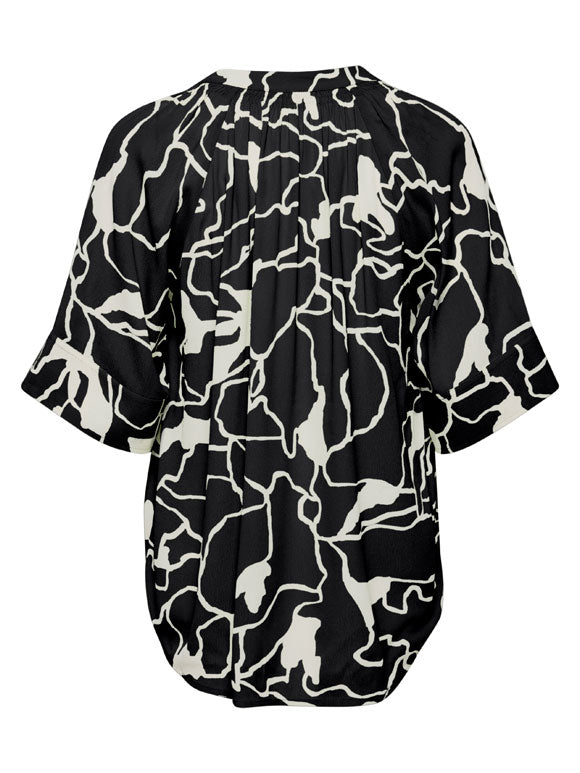 Fransa Frkay Bluse - Abstrakter Druck