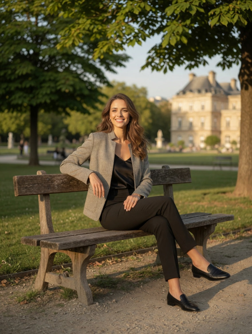Zero Leichter Sommerblazer – Graubeige