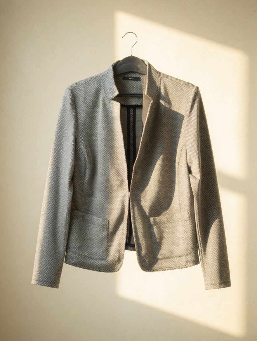 Zero Leichter Sommerblazer – Graubeige