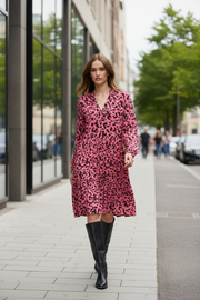 Saint Tropez EdaSZ LS Dress - lifestyle photo outdoor setting