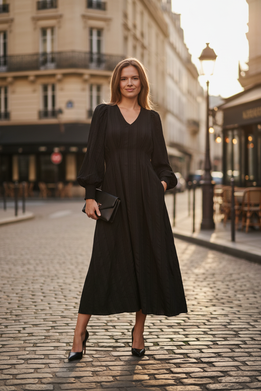 Kesi CC Draped Dress – Párizs
