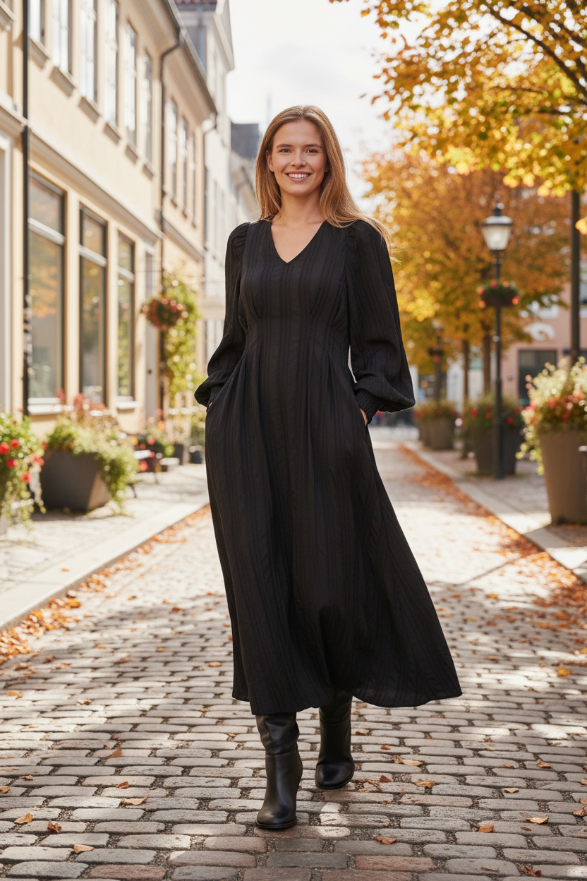 Kesi CC Draped Dress – Utca