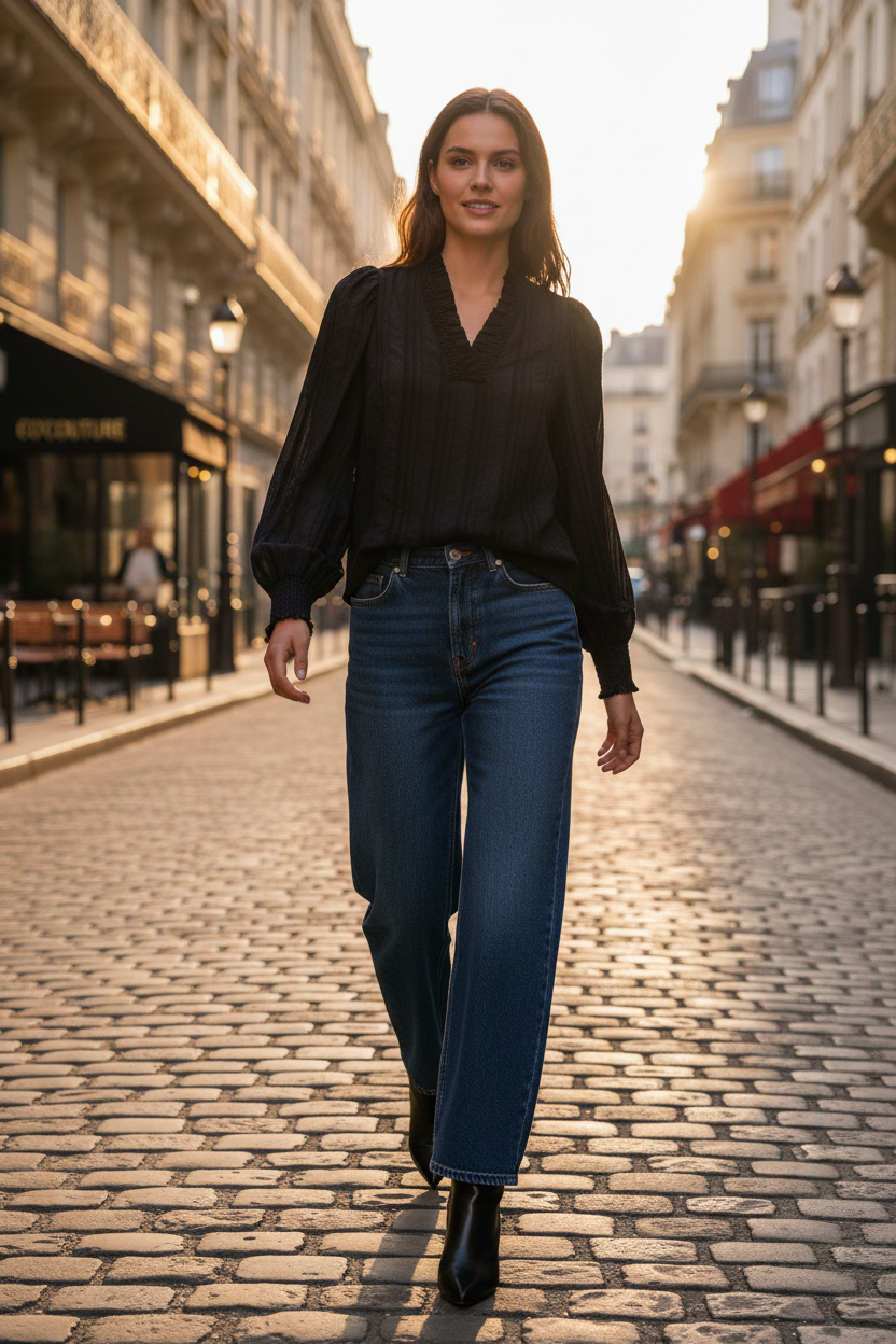 Kesi CC V-Blouse – Párizs