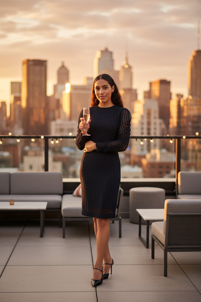 Rooftop bar lifestyle